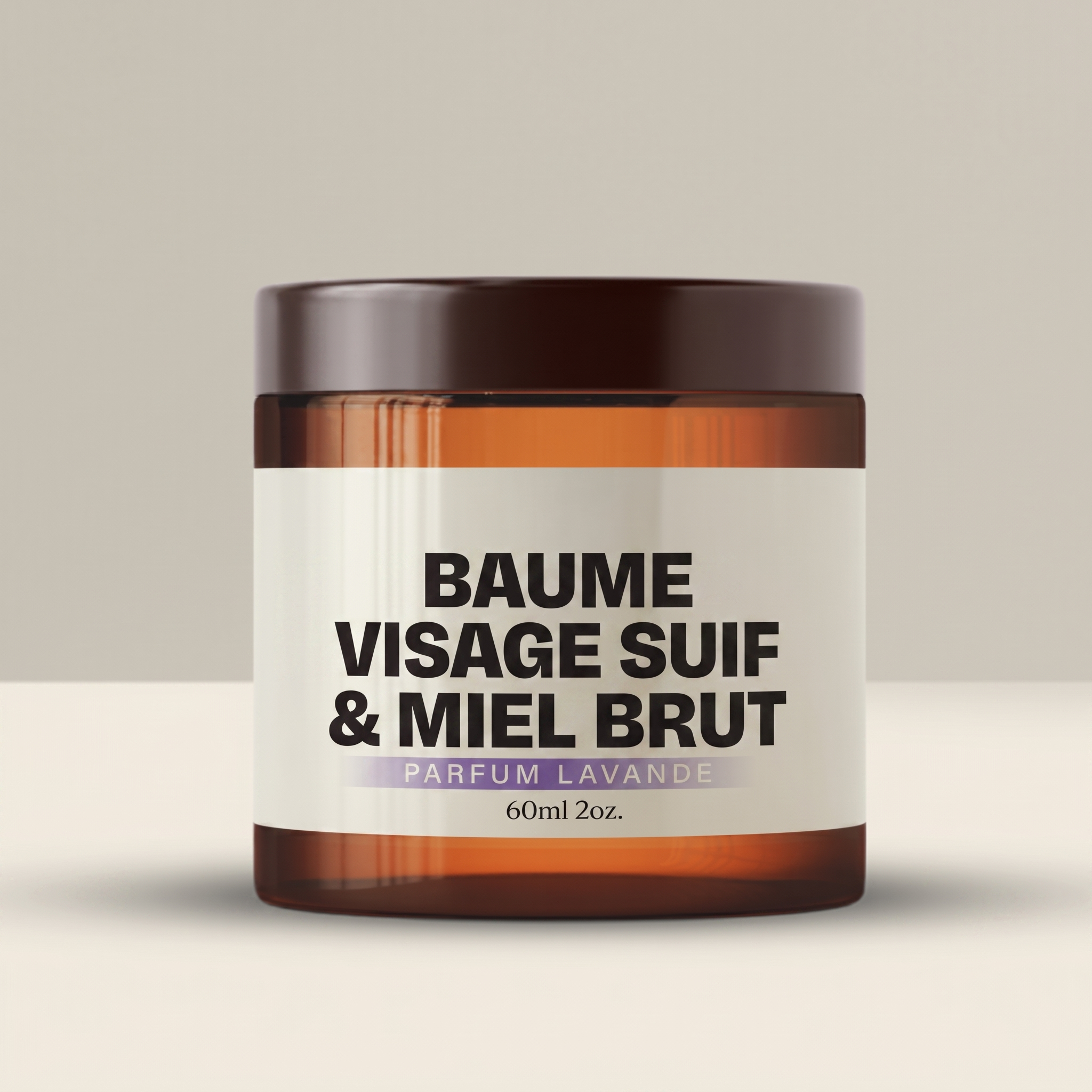 Baume Visage au Suif et Miel Cru