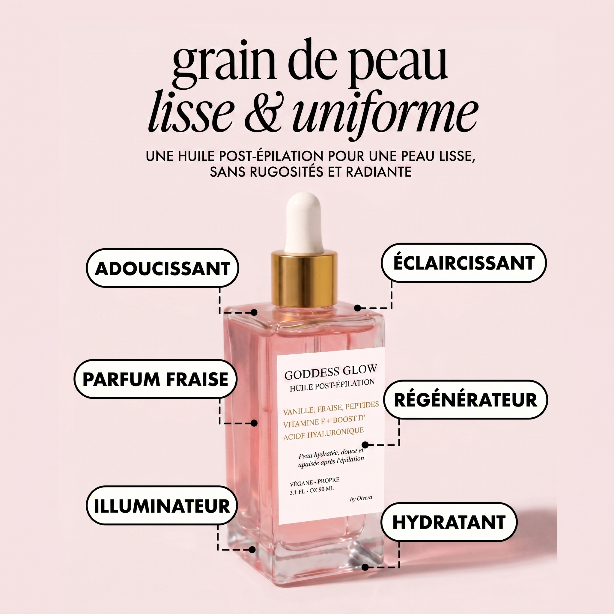 Goddess Glow™ - Huile régénérante après épilation