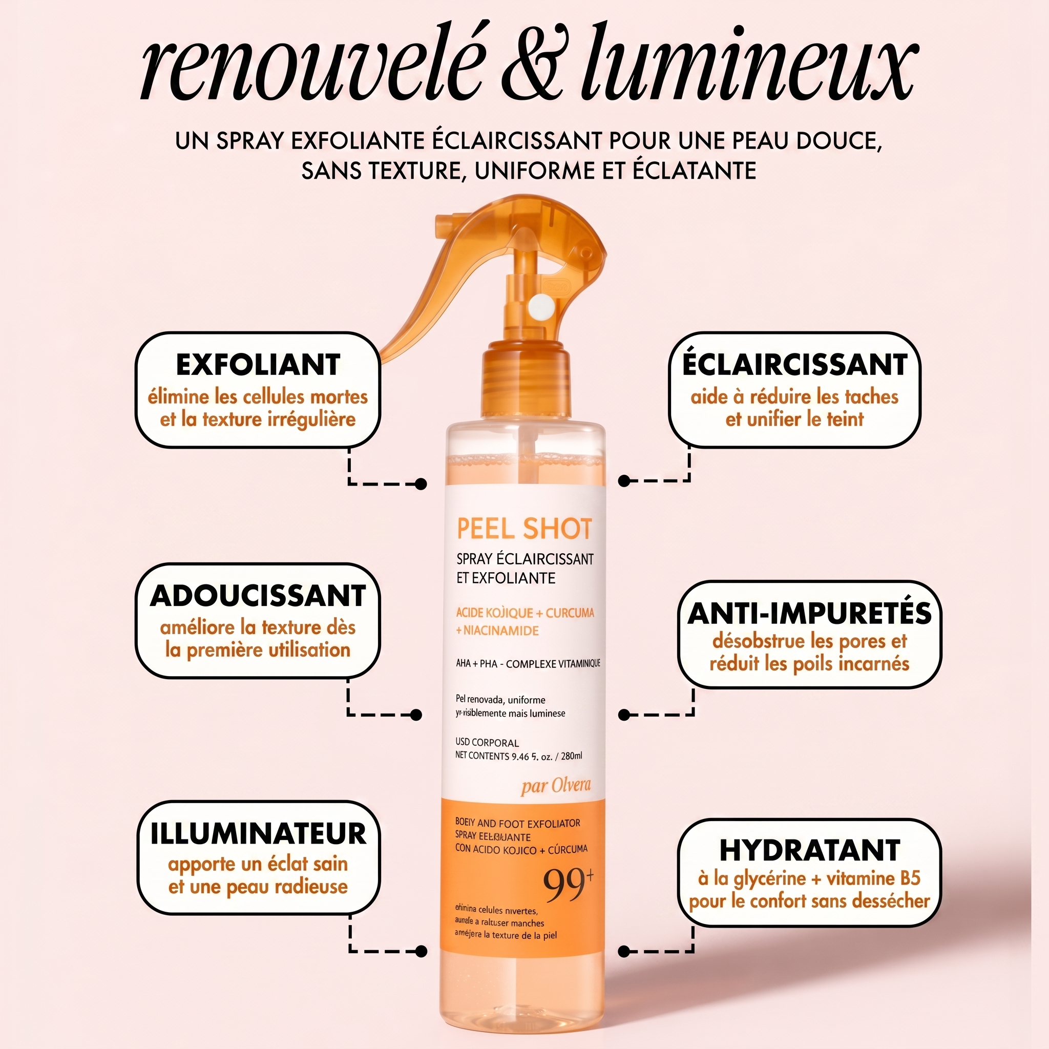 Peel Shot™ - Gommage corporel éclaircissant