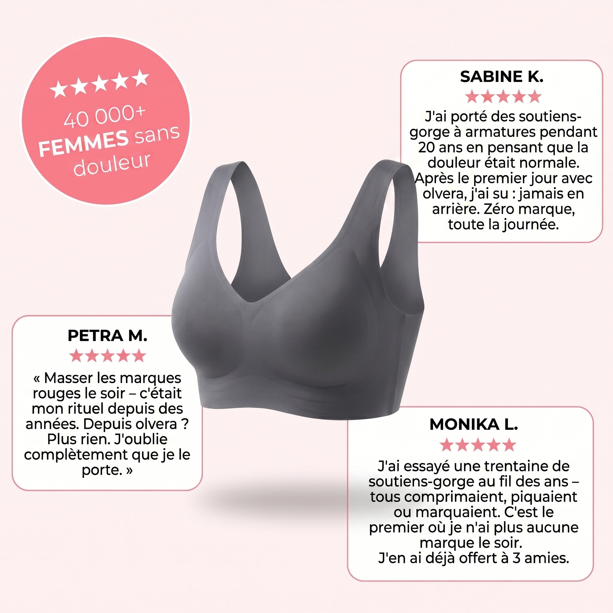 olvera – Soutien-gorge Premium sans couture